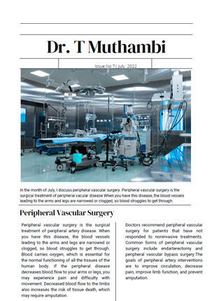 Peripheral Vascular Surgery