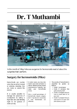 Surgery for Haemorrhoids